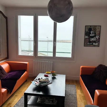 Au Arts Des Eaux Vue Mer ! 3Eme Etages Dieppe Exterior photo